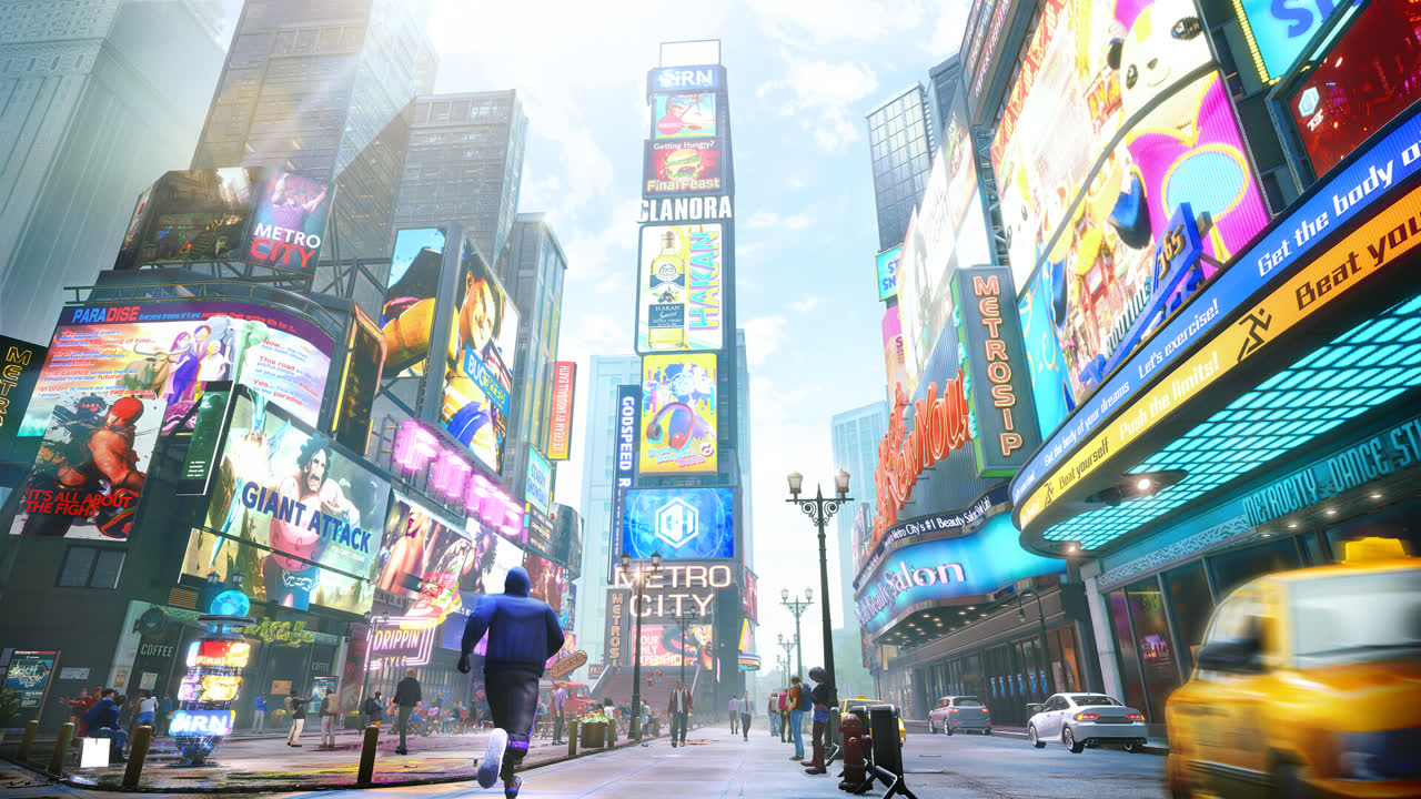 Metro City in Street Fighter 6. Immagine ufficiale Capcom.