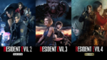 Resident Evil 2, 3 e 4 per Nintendo Switch 2, immagine ufficiale Capcom