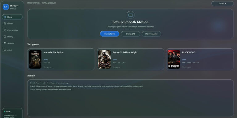 NVIDIA Smooth Motion funziona sulle RTX 30 grazie a due mod sperimentali