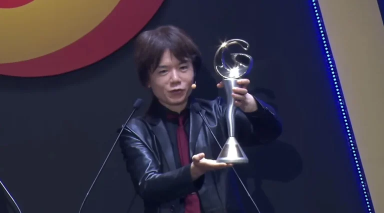 Masahiro Sakurai e il Game Designers Award