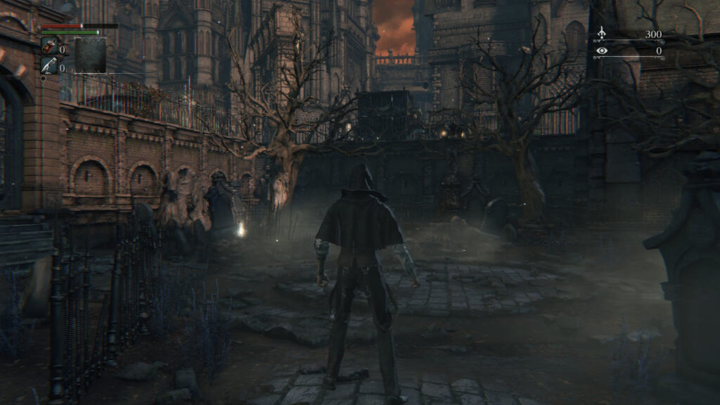 Bloodborne eseguito in shadPS4 in uno screenshot del repository ufficiale