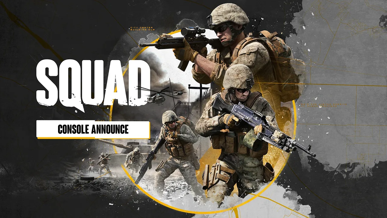 Squad Console Edition annunciato per PS5 e Xbox Series, artwork ufficiale Offworld Industries