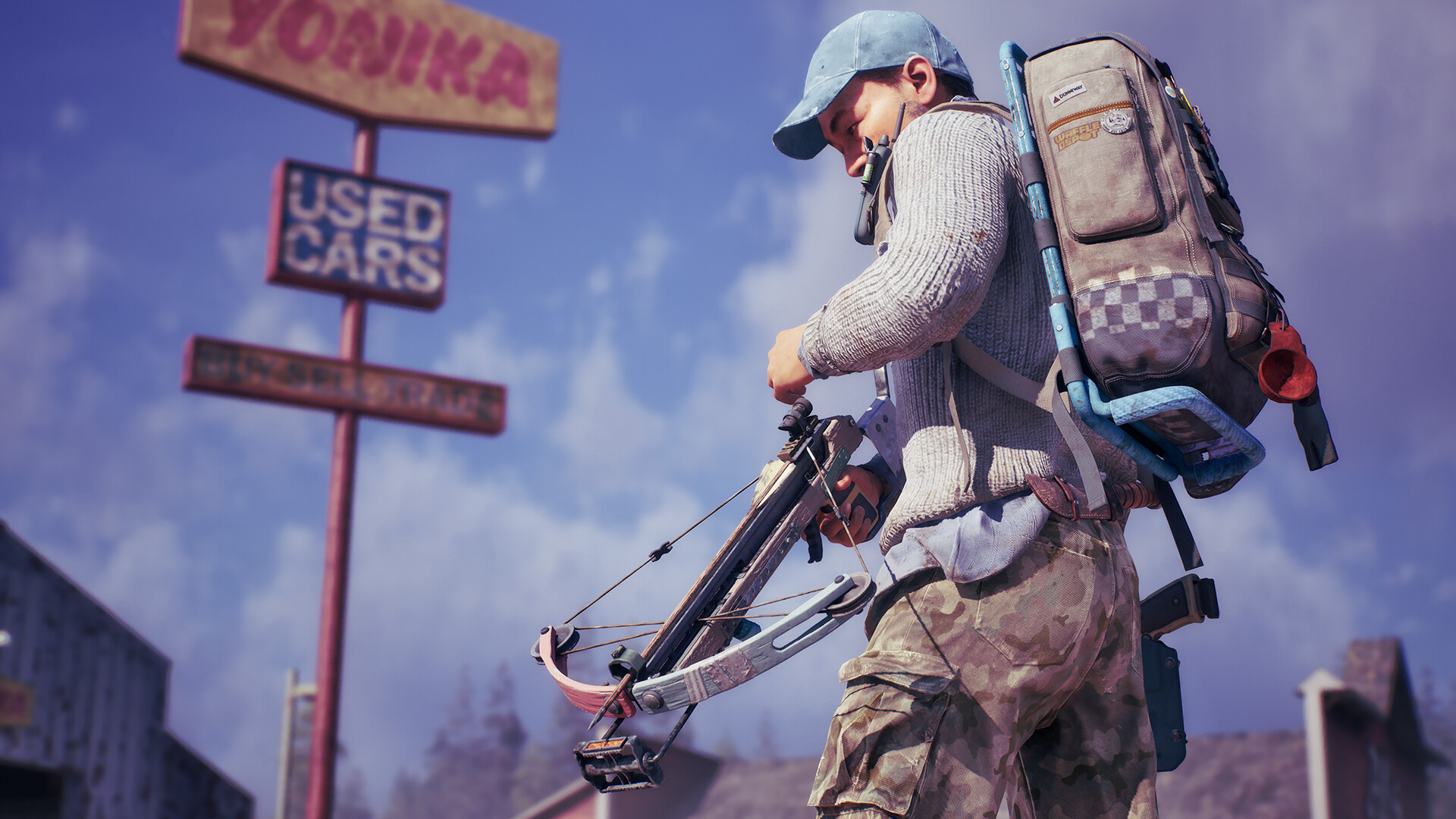 Esplorazione di un’area abbandonata fra automobili — State of Decay 3.
