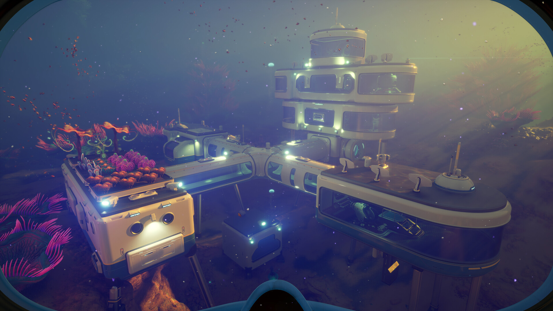 Base sottomarina circondata dall’ecosistema oceanico — Subnautica 2.