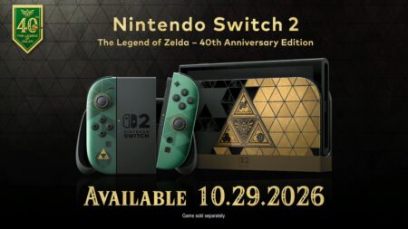 Nintendo Switch 2 Zelda 40th Anniversary Edition arriva il 29 ottobre