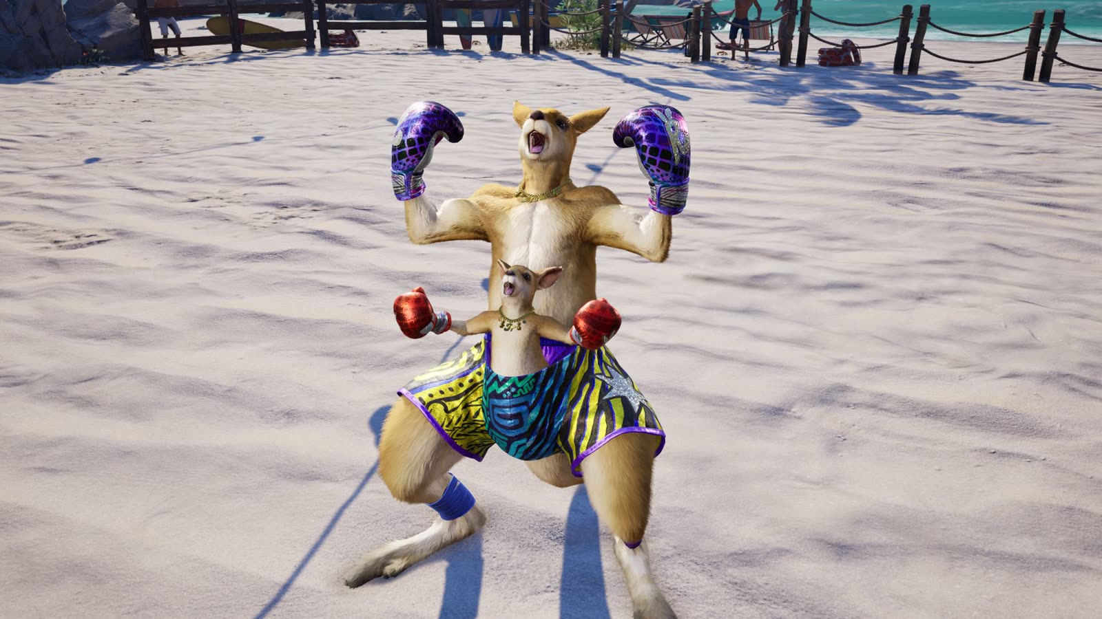 Roger Jr. e sua madre nel materiale ufficiale di Tekken 8