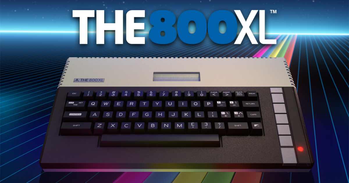 THE 800XL, nuova riproduzione del computer Atari 800XL