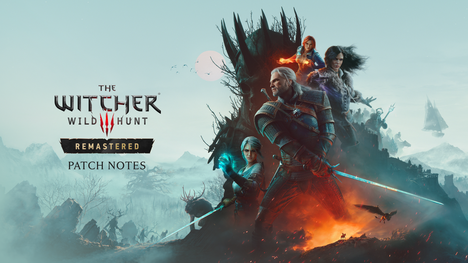 The Witcher 3 Remastered è disponibile