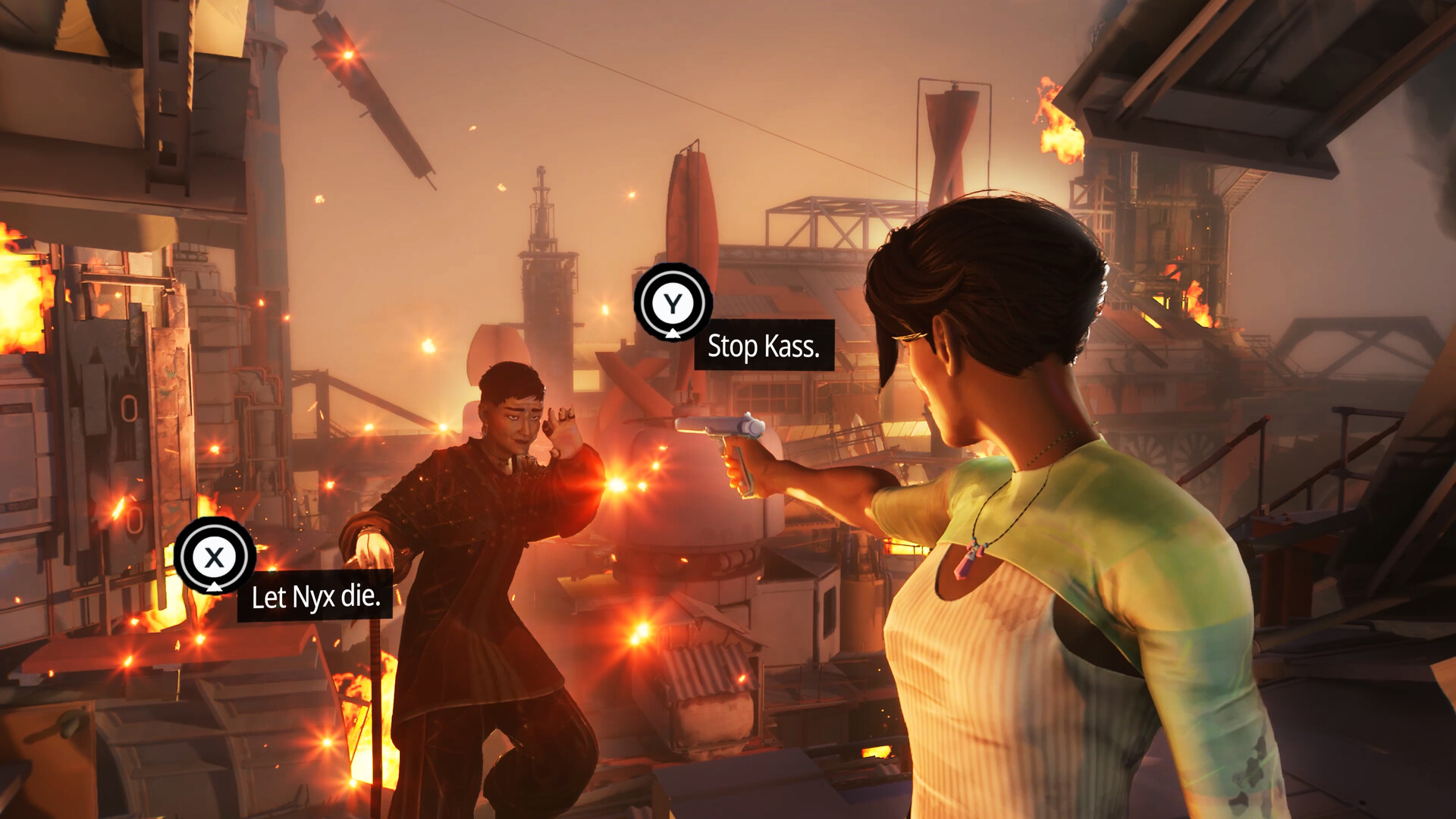 Screenshot ufficiale di Tides of Tomorrow; materiale dello store, non una prova Klav.
