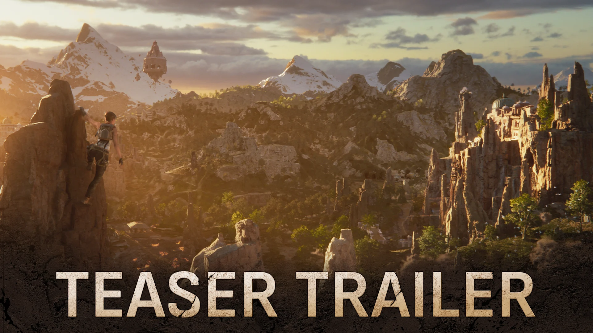 Paesaggio del trailer di presentazione — Tomb Raider: Catalyst.