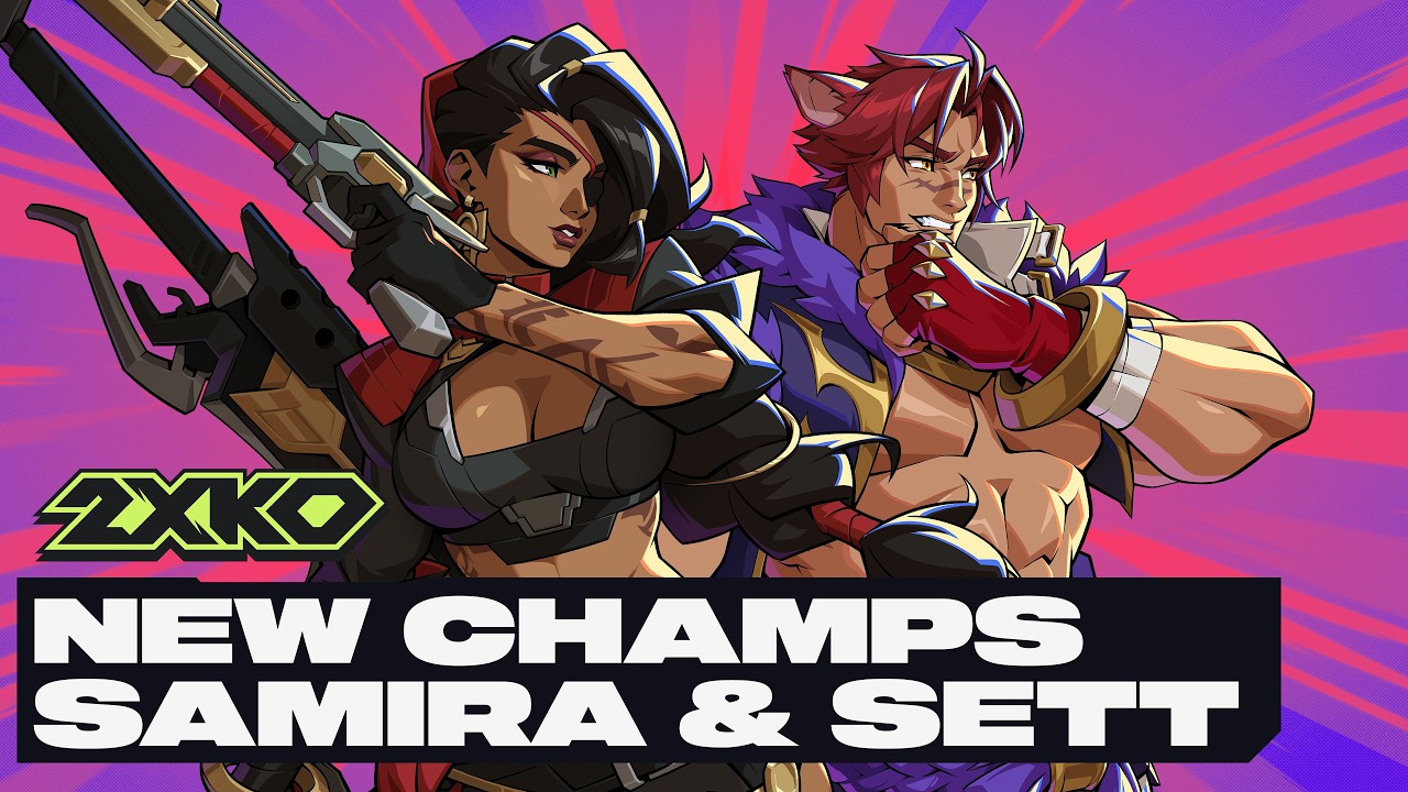 Samira e Sett nel trailer gameplay ufficiale di 2XKO