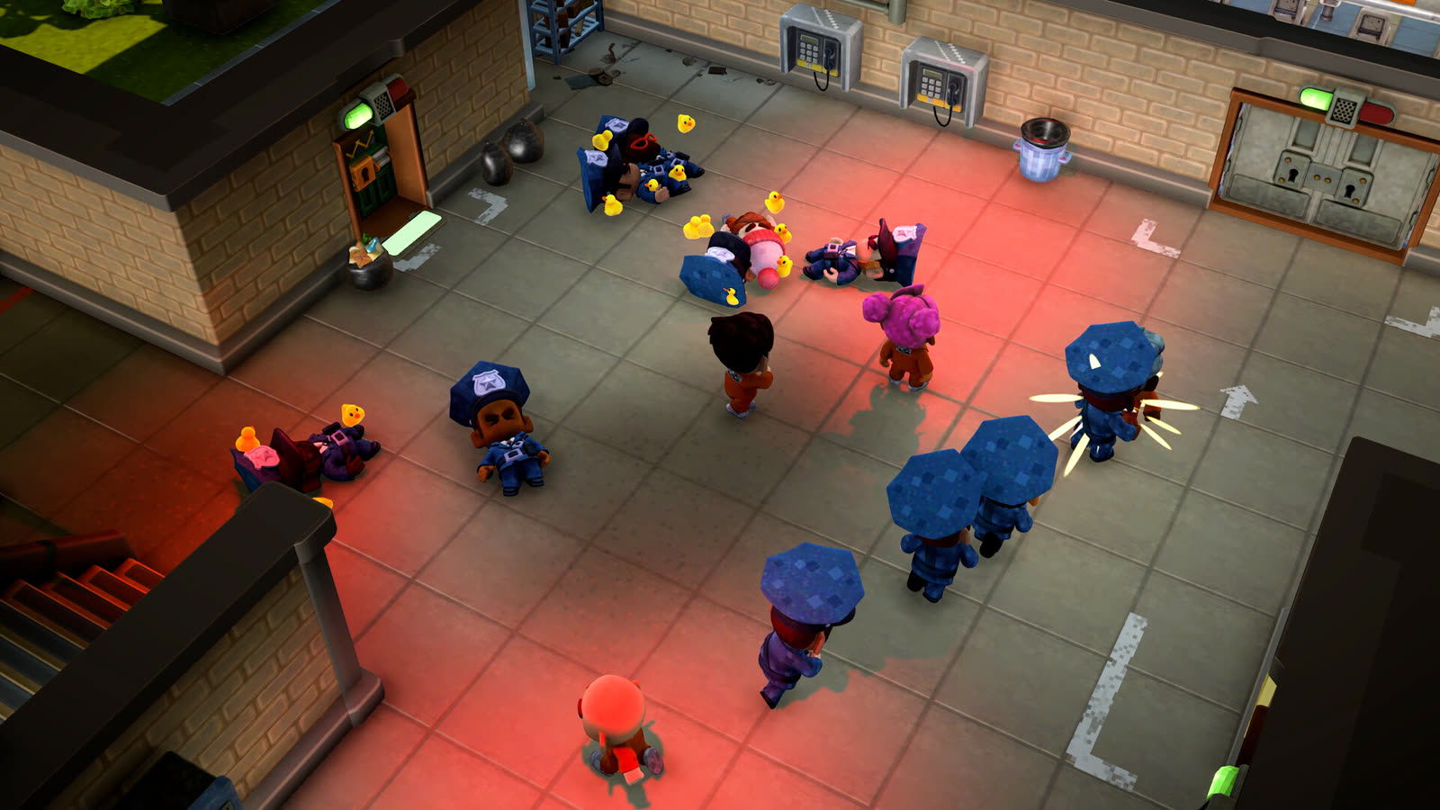 Scontro con le guardie in The Escapists 3