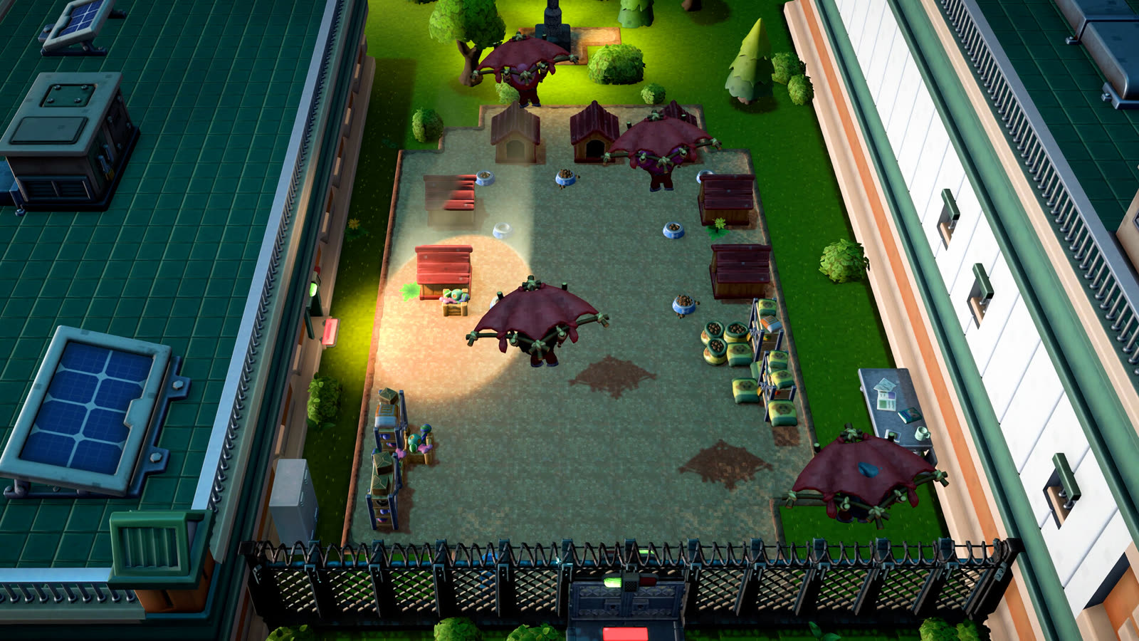 Area esterna di una prigione di The Escapists 3