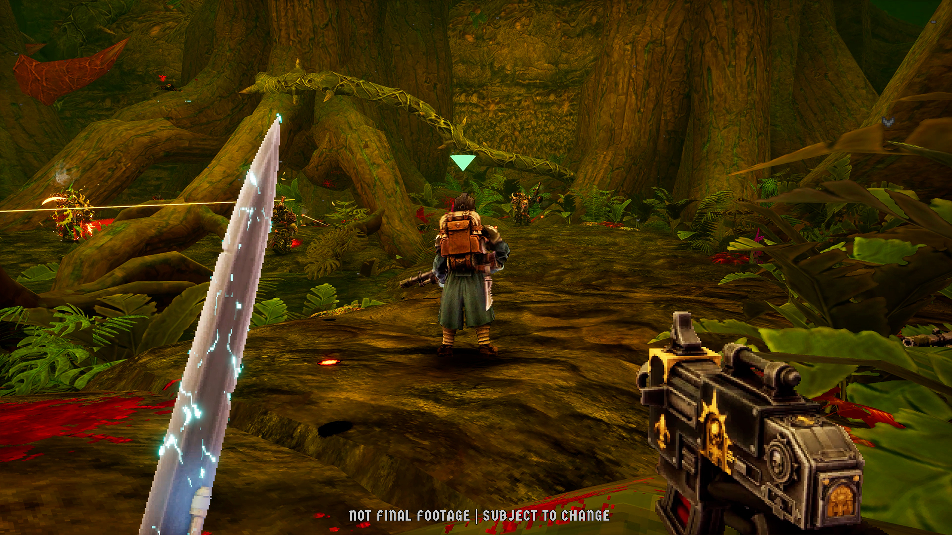 Le mangrovie del Death World nella demo — Warhammer 40,000: Boltgun 2.