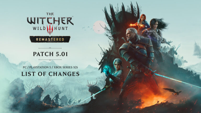 The Witcher 3 Remastered, grafica ufficiale della patch 5.01