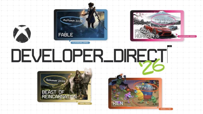 I protagonisti dello Xbox Developer Direct 2026