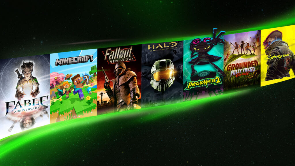 Selezione di titoli Xbox Game Pass
