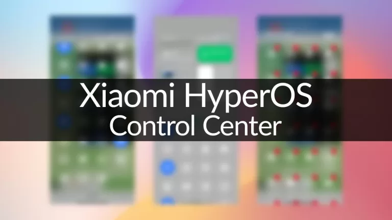Xiaomi HyperOS Control Center APK Download