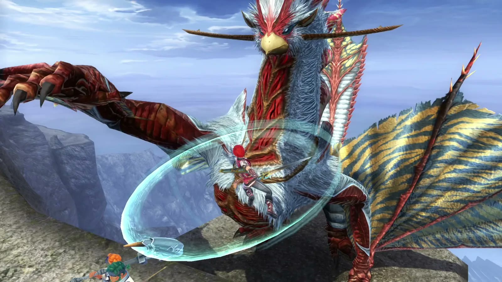 Adol affronta una delle grandi creature di Ys VIII. Immagine: NIS America e Nihon Falcom.